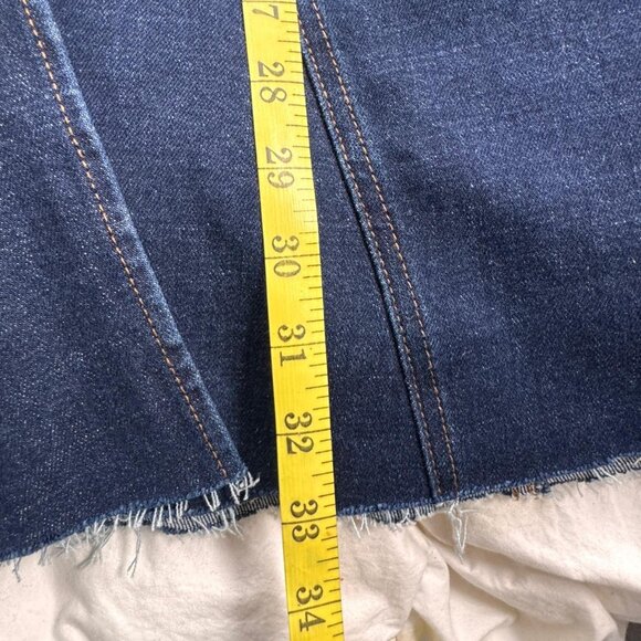 Banana Republic Dark Denim Skirt - Picture 6 of 8